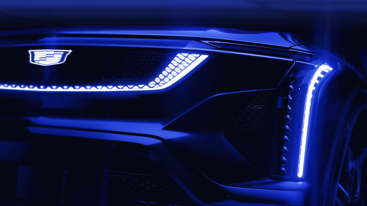 Cadillac презентує Optiq-V — нове електричне кросоверне захоплення швидкістю