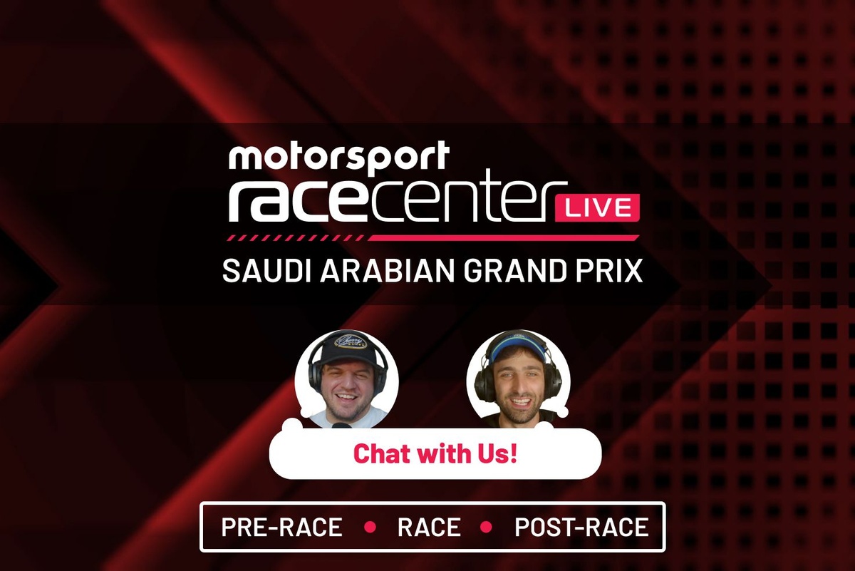 F1 Гран-прі Саудівської Аравії приєднуйтесь до шоу Live Race Center