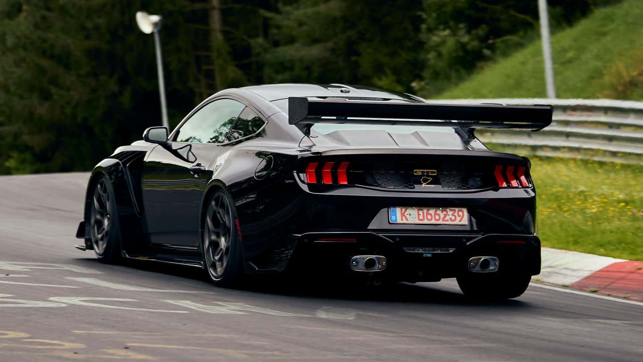 Ford Mustang GTD знову на трасі Нюрбургринг