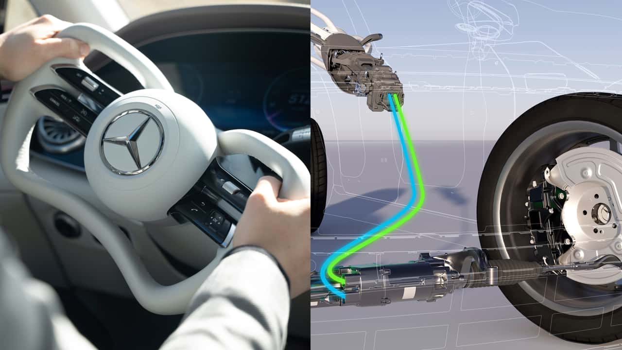 Mercedes переймає Tesla: нове рульове колесо та бездротове керування