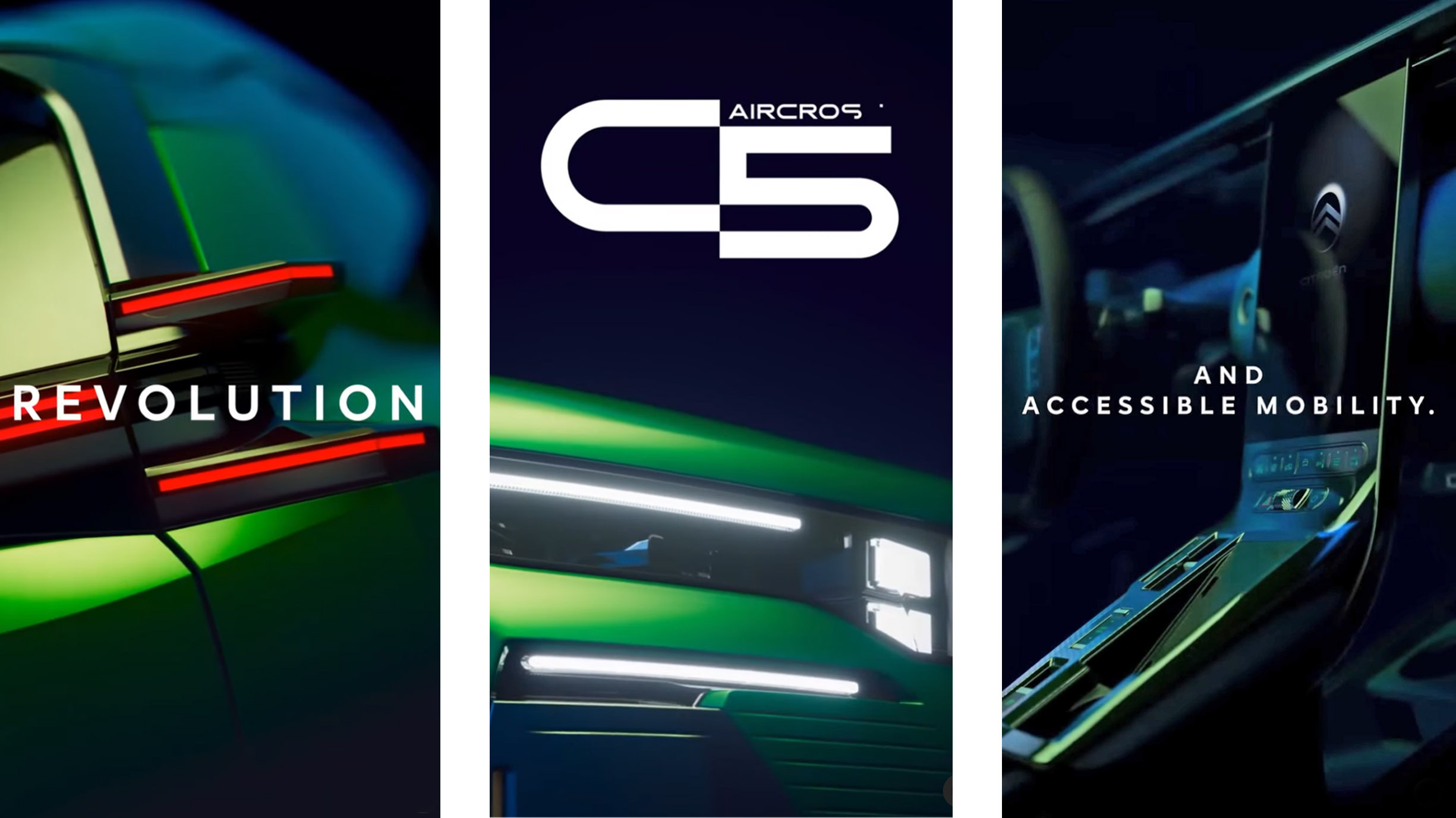 Новий Citroen C5 Aircross: стильний дизайн, електрокар і великий дисплей