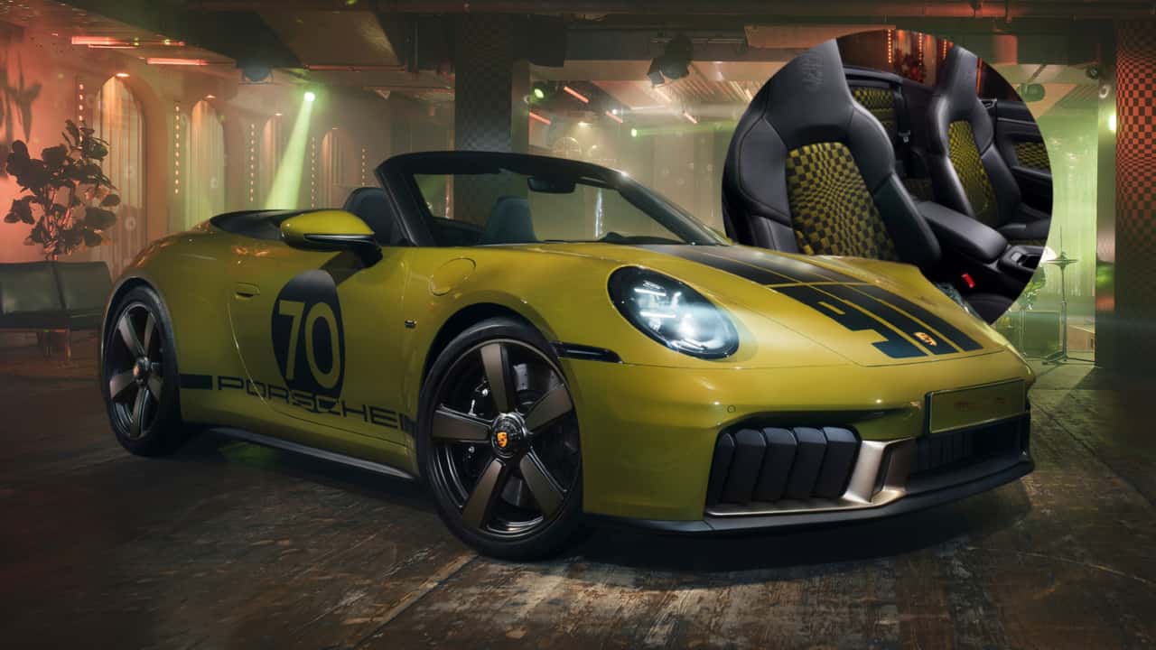 Новий Porsche 911 'Spirit 70' відроджує легендарні сидіння 'Pasha'