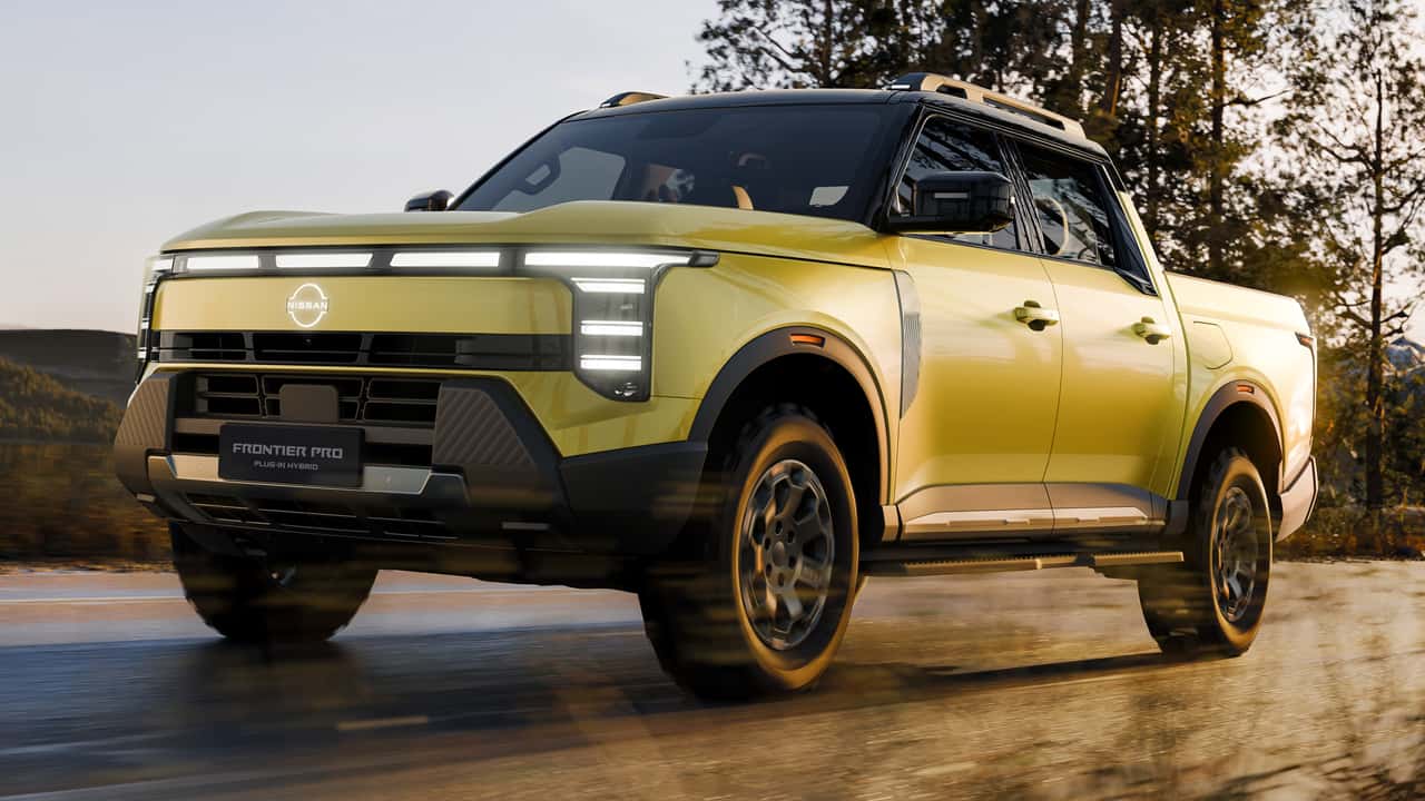Ось Nissan Frontier PHEV, на який ви чекали