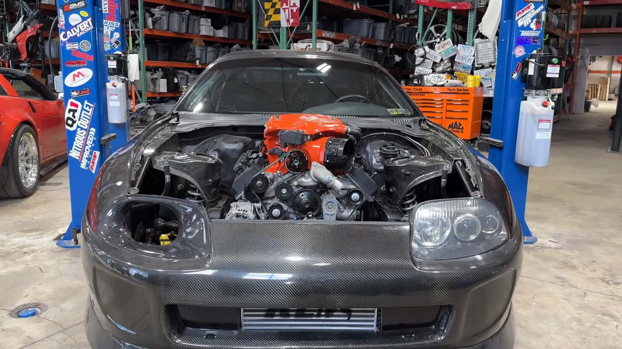 Toyota Supra з обміном двигуна на Hemi викличе у пуристів обурення