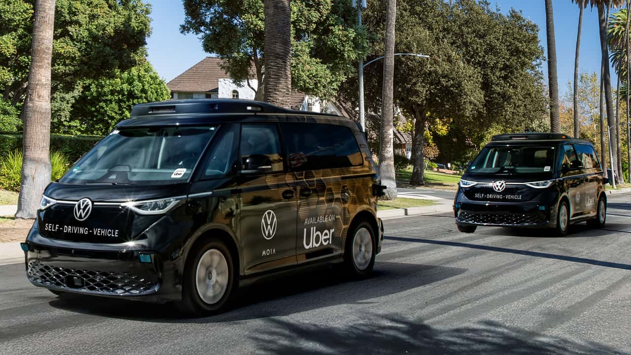 Uber запустив новий автономний автомобіль на базі VW ID. Buzz