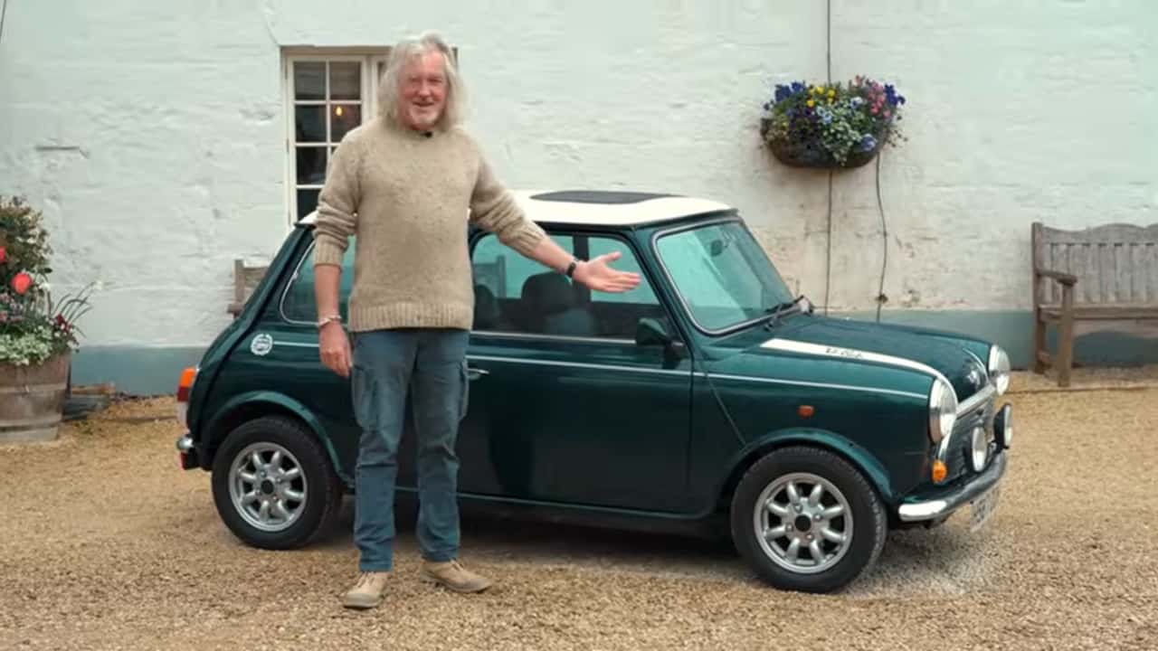 Джеймс Мей придбав особливий Mini Cooper