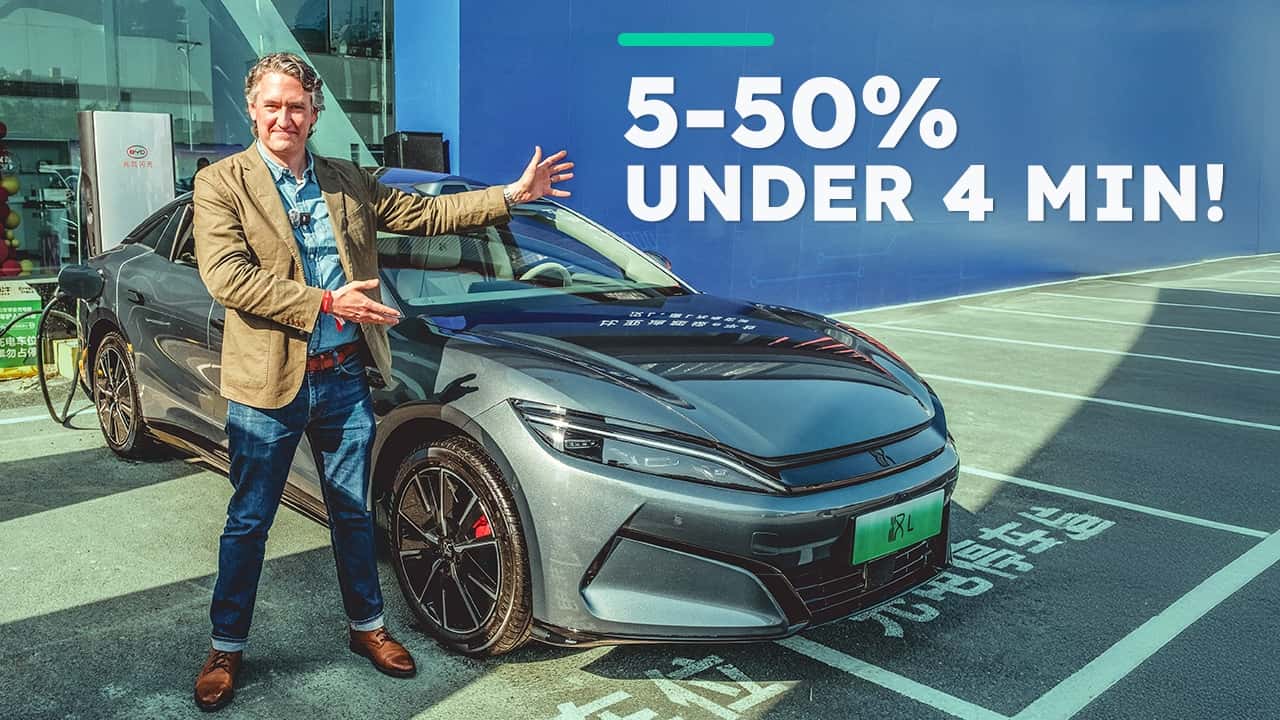 EV від BYD: 5-хвилинна швидка зарядка, яка змінює правила гри