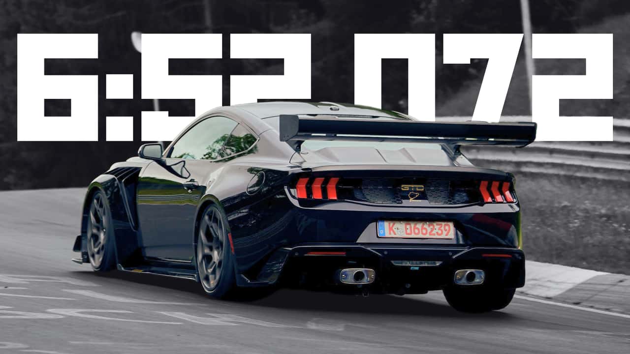 Ford Mustang GTD оновив свій рекорд на Нюрбургринзі