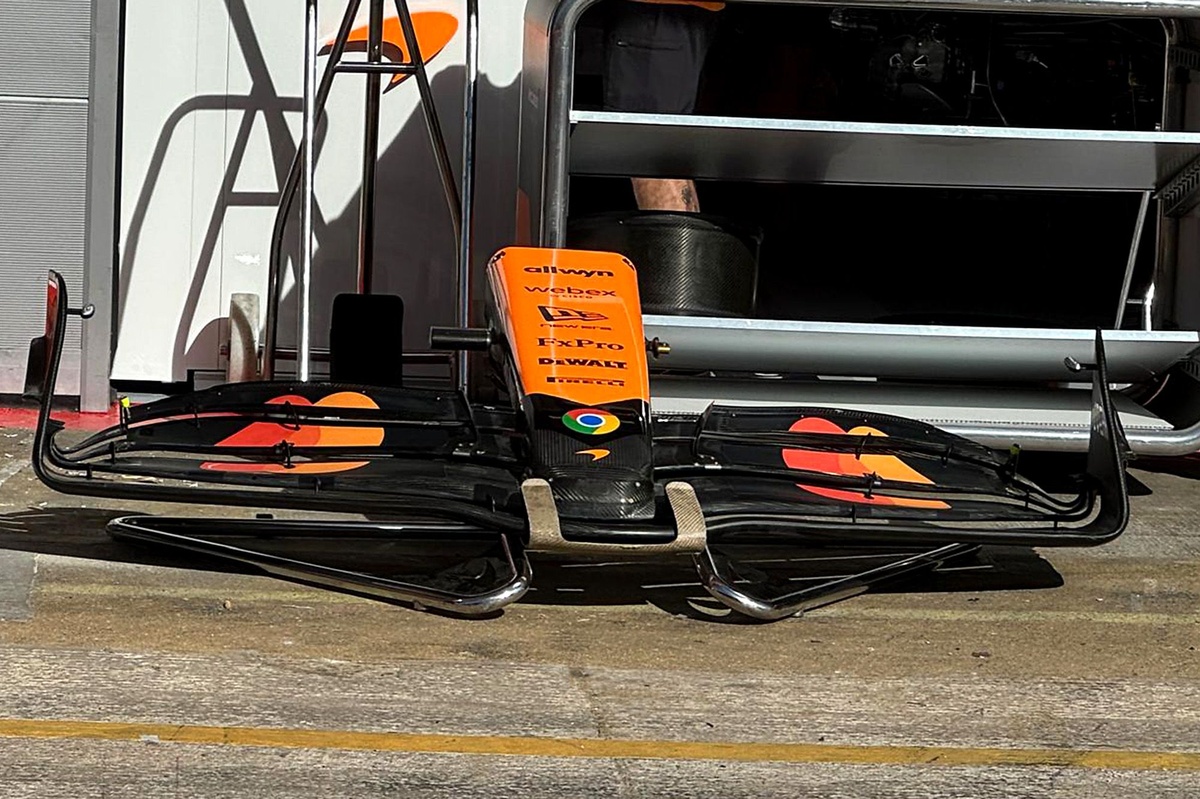 McLaren протестував новий жорсткіший передній крило для Формули 1 на Гран-прі Імоли
