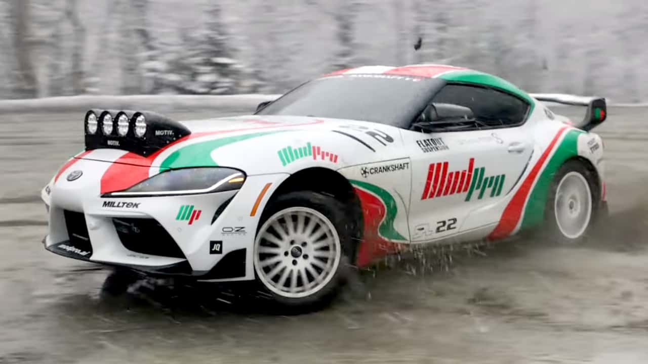 Supra Rally Car: Спортивні авто підкорюють гравійні траси