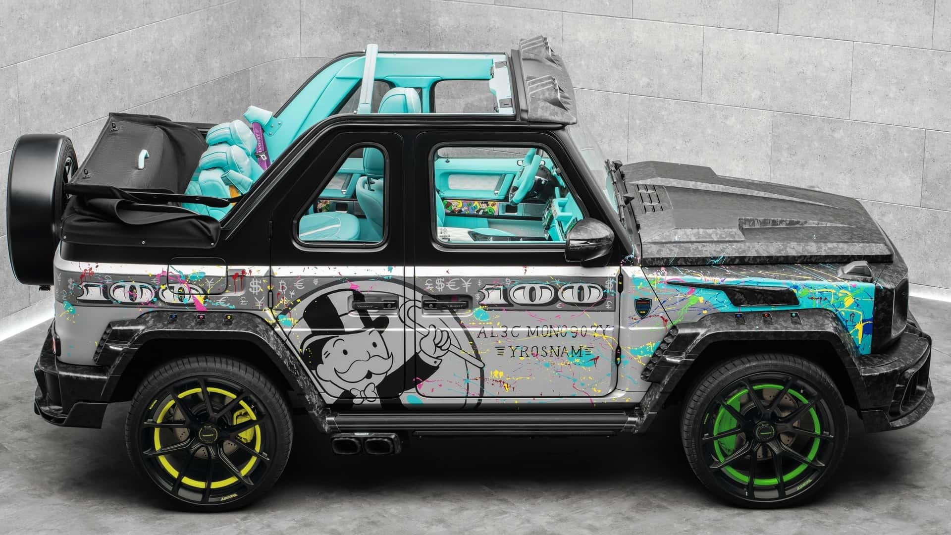 Mansory перетворює G-Wagen у захопливий автомобіль з темою монополії