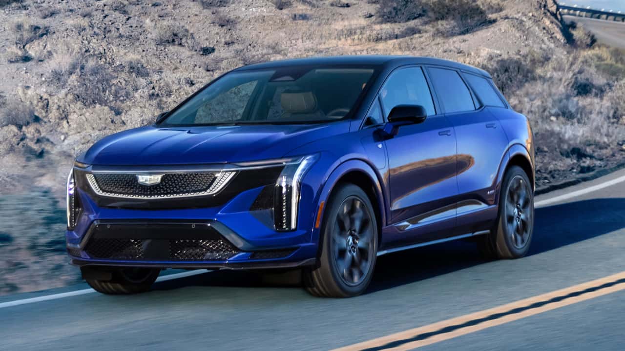 Новий Cadillac Optiq-V: Потужність та зарядка Tesla