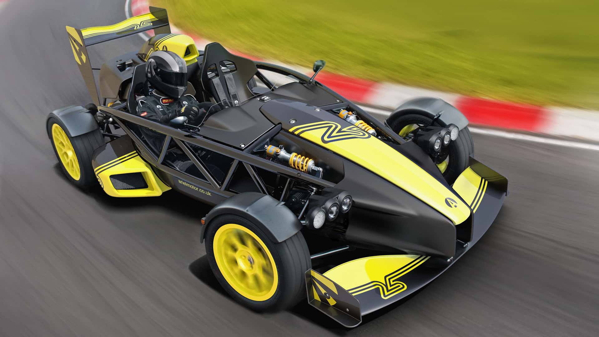 Агресивний Ariel Atom із надпотужним двигуном вражає швидкістю