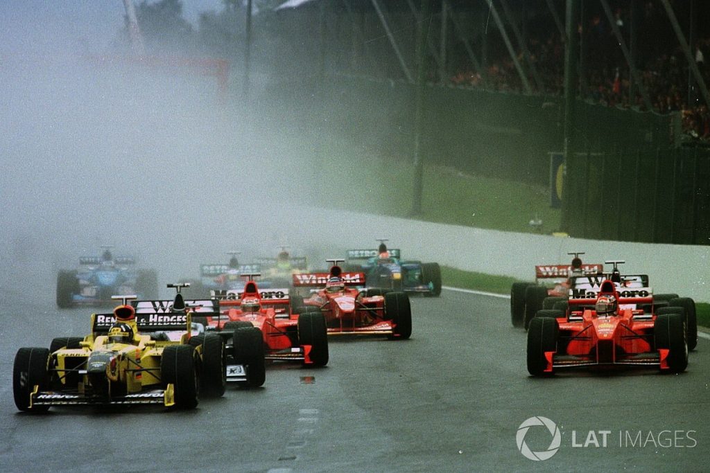 Бельгійський Гран-прі 1998 року: Конфлікт між братами Шумахерами