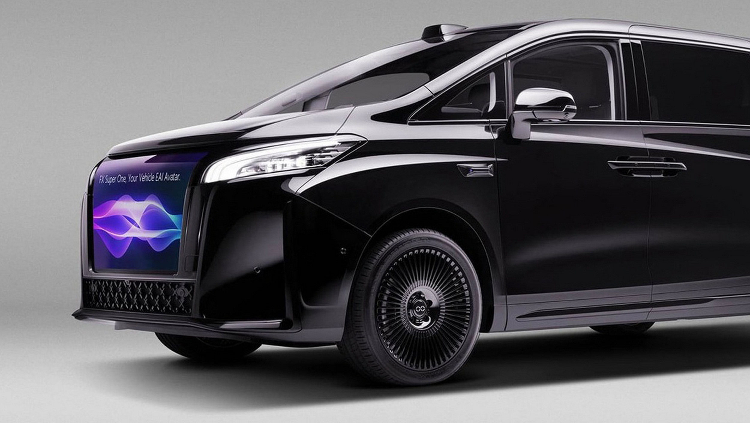 Faraday Future вдягає китайський мінівен з інтерактивним обличчям та AI-технологіями