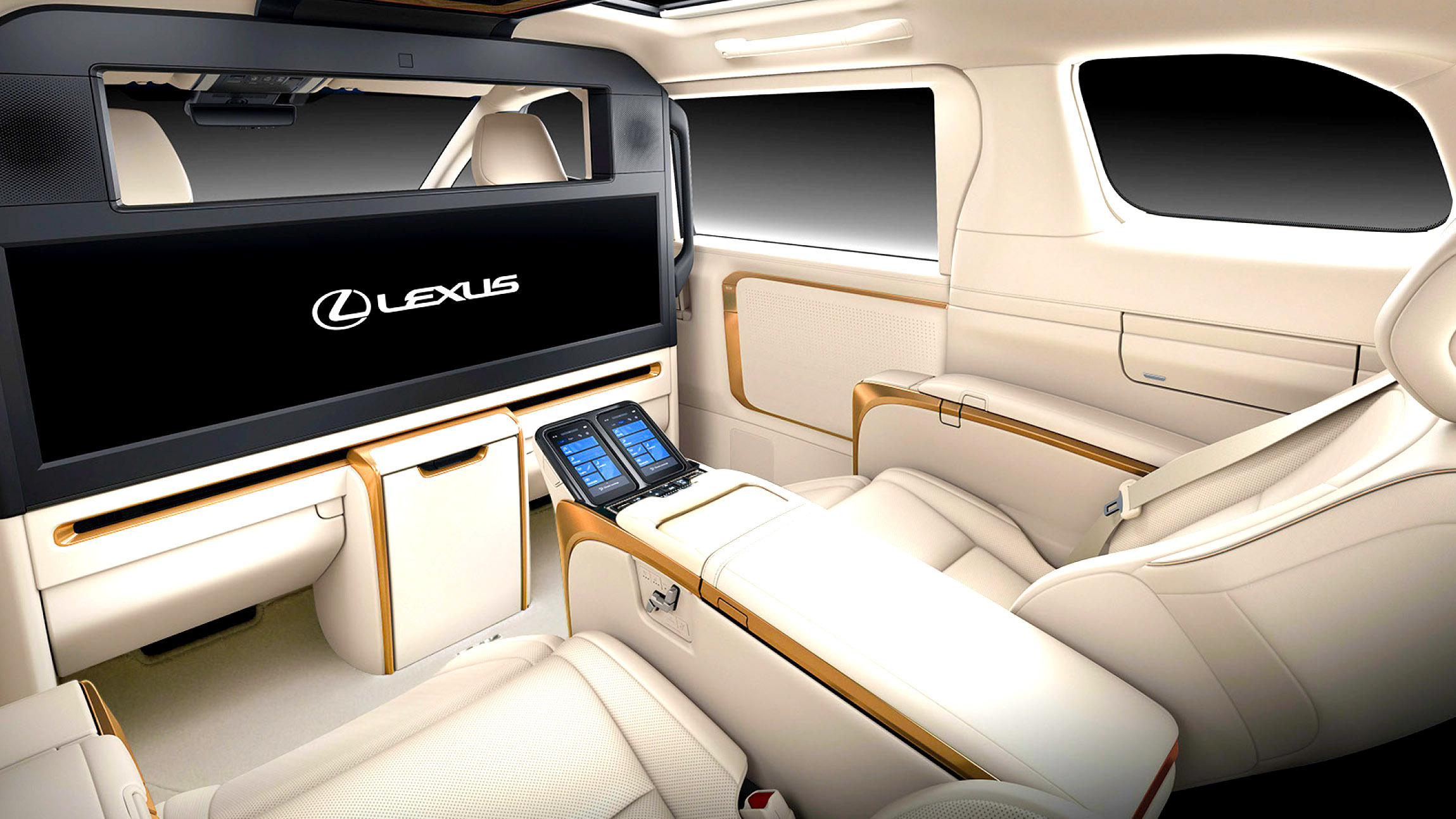 Незабутній комфорт заднього ряду в Lexus