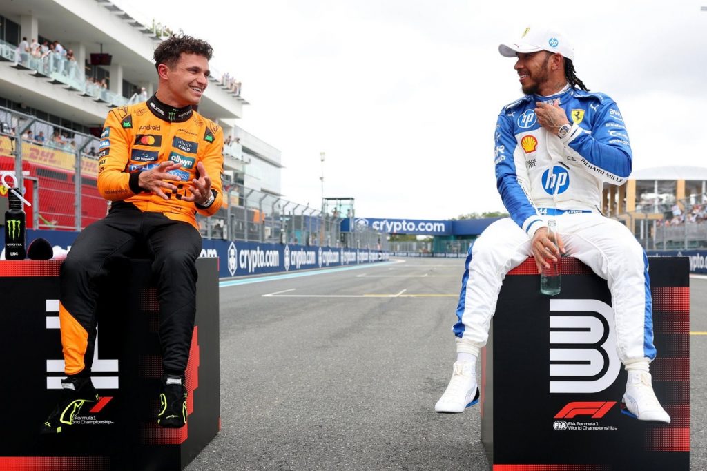 Lando Norris про гонки з легендами Льюісом Хемілтоном та Фернандо Алонсо