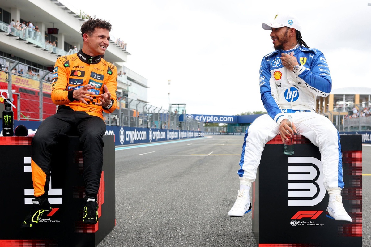 Lando Norris про гонки з легендами Льюісом Хемілтоном та Фернандо Алонсо