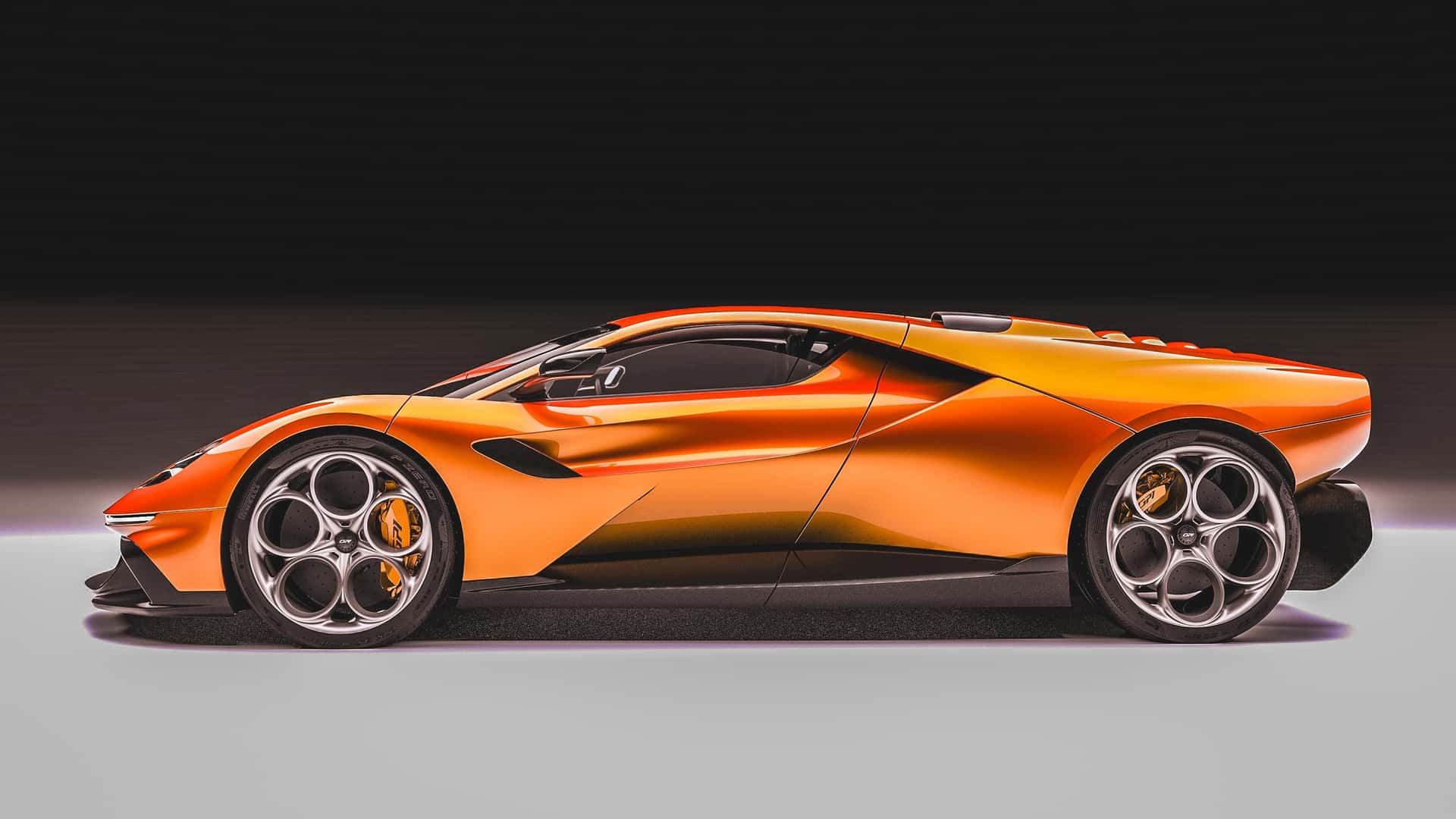 New V-12 Supercar Features Manual Transmission
