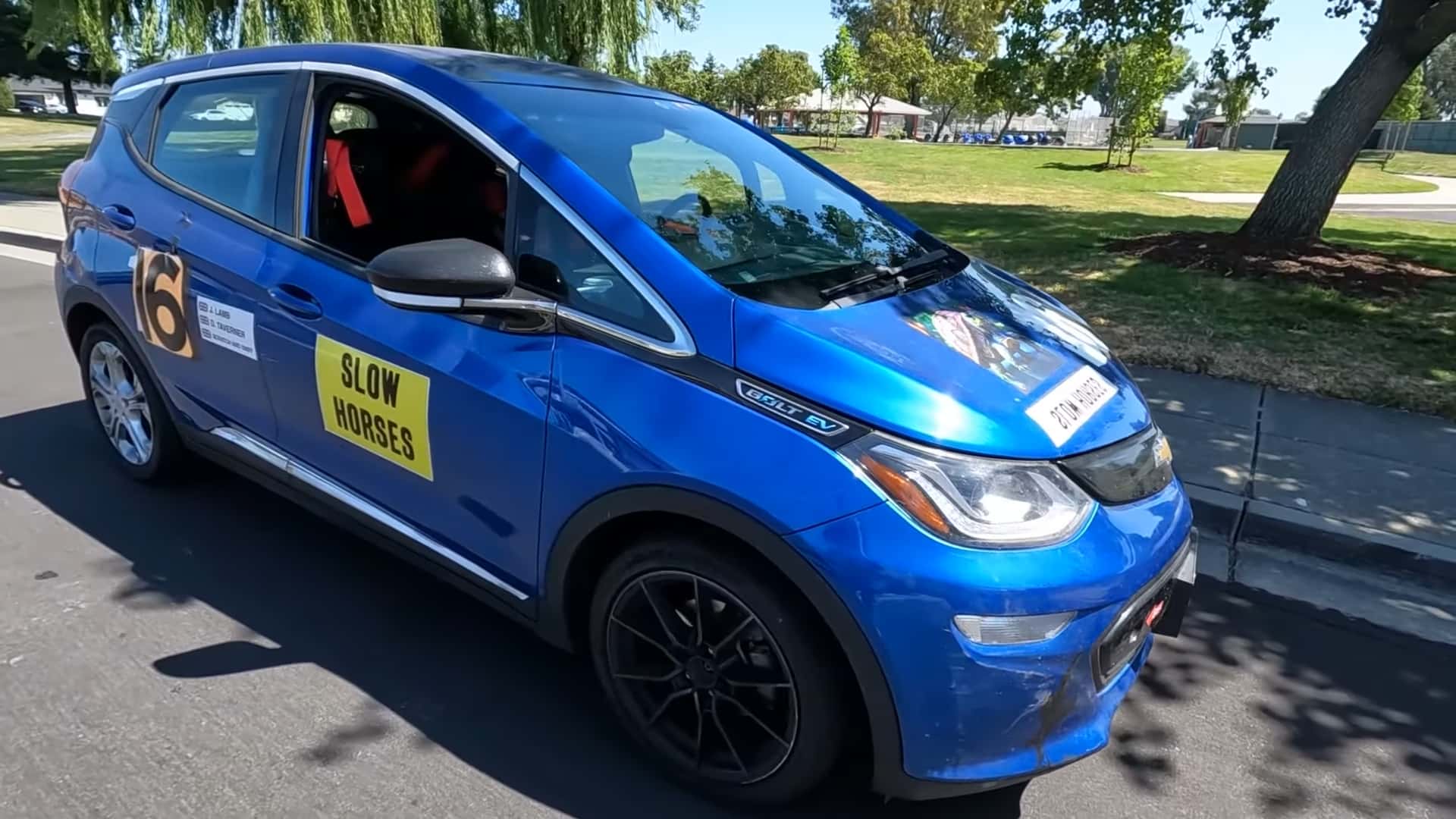 Chevy Bolt EV Transformed Into Race Car
