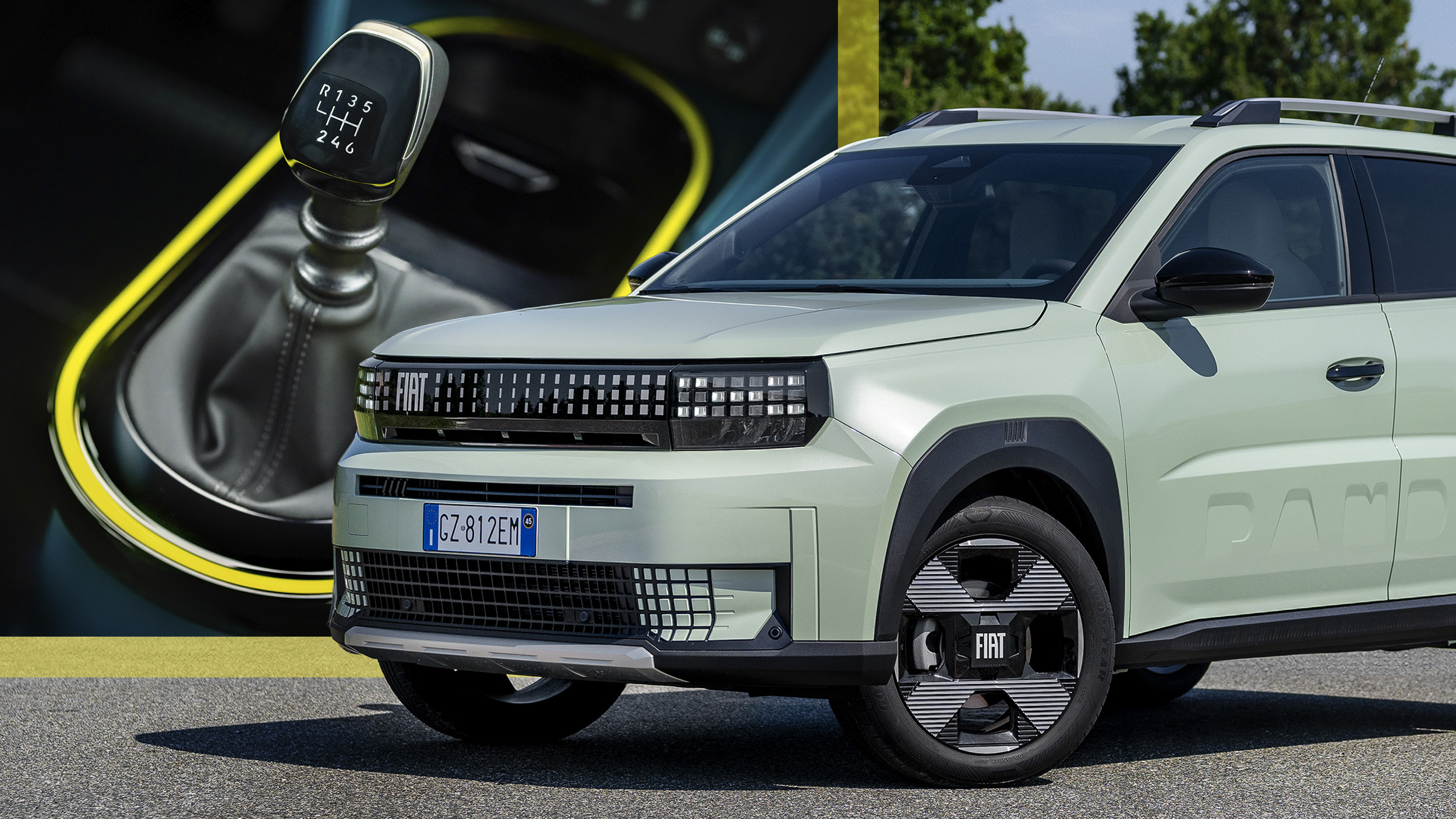 Fiat Offers Manual ICE Option for Grande Panda