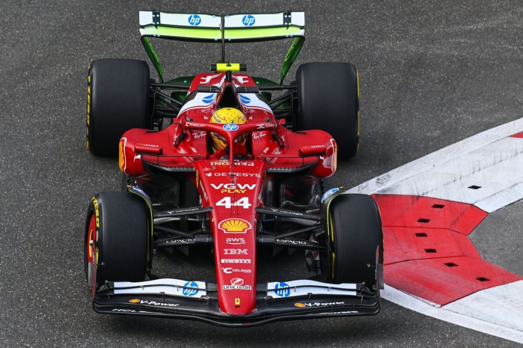 Льюіс Хемілтон знайшов ідеальний прорив в гальмуванні з Ferrari на Гран-прі Азербайджану F1