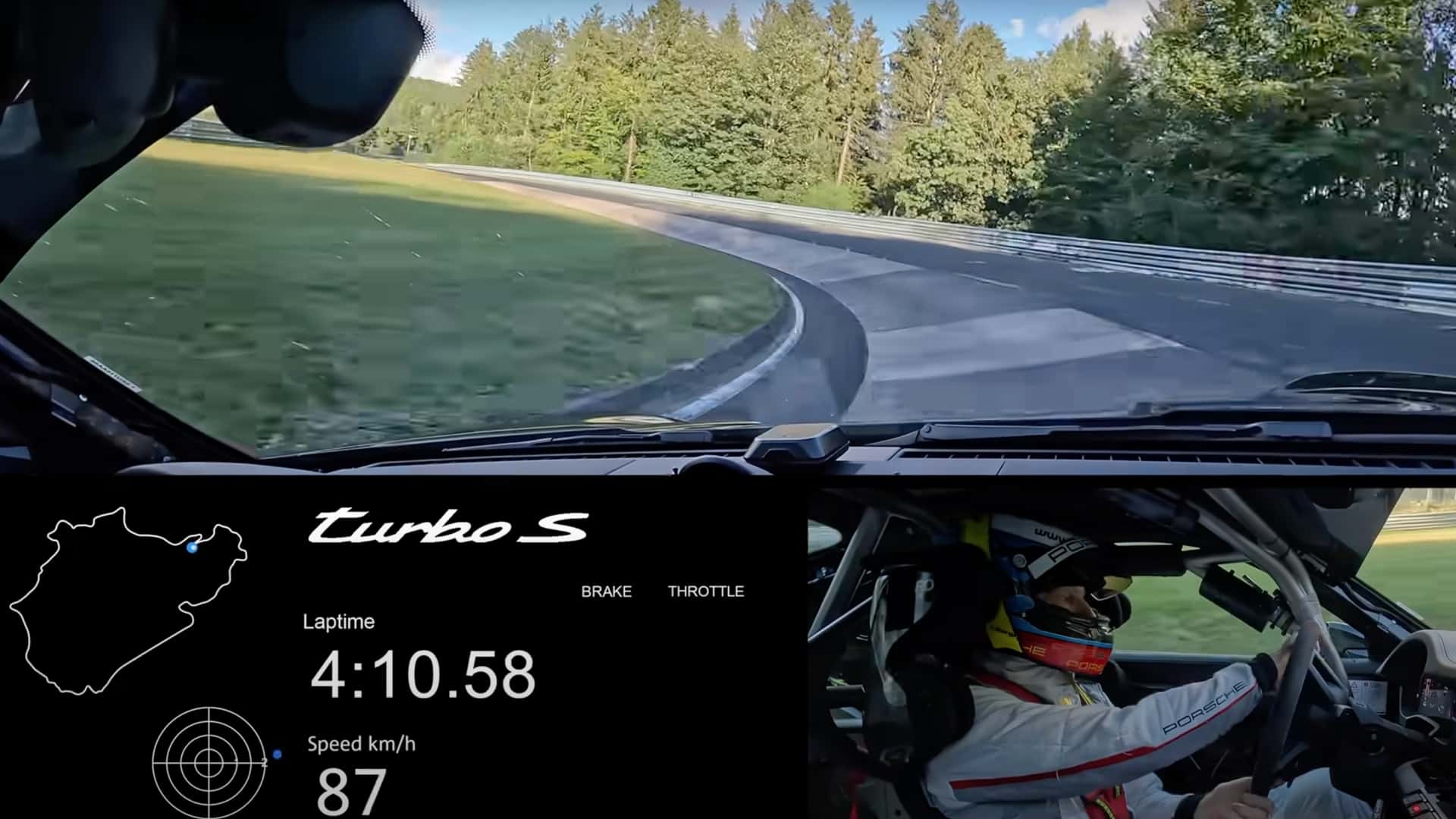Porsche 911 Turbo S Takes on Nürburgring
