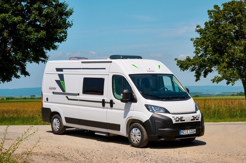 Reisemobile bieten unten zusätzlichen Platz