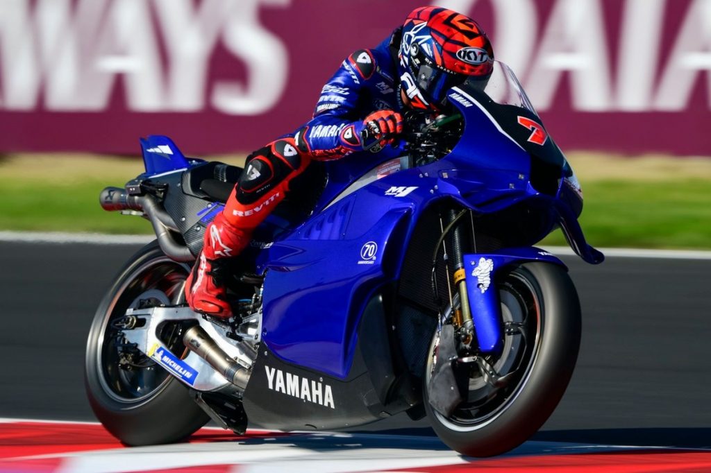 Yamaha презентувала свій перший V4 мотоцикл MotoGP на публіці