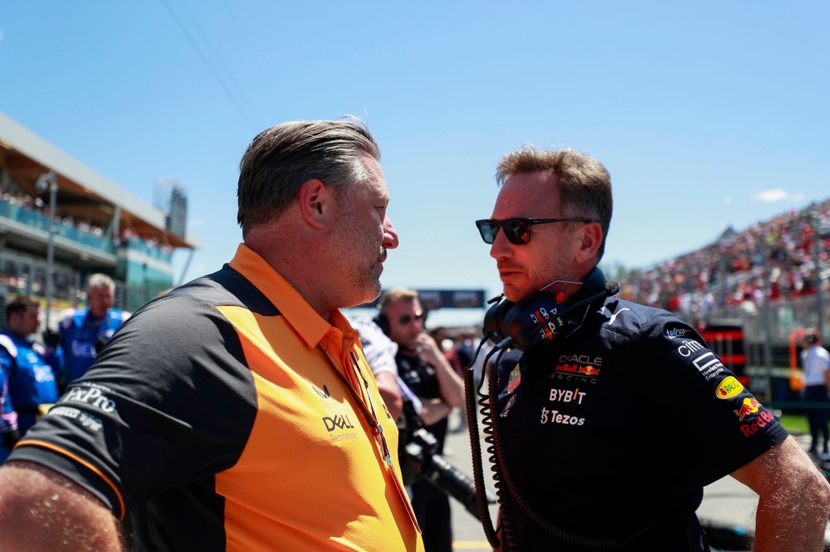 Зак Браун з McLaren коментує чутки про повернення Крістіана Хорнера у Формулу-1 у 2026 році