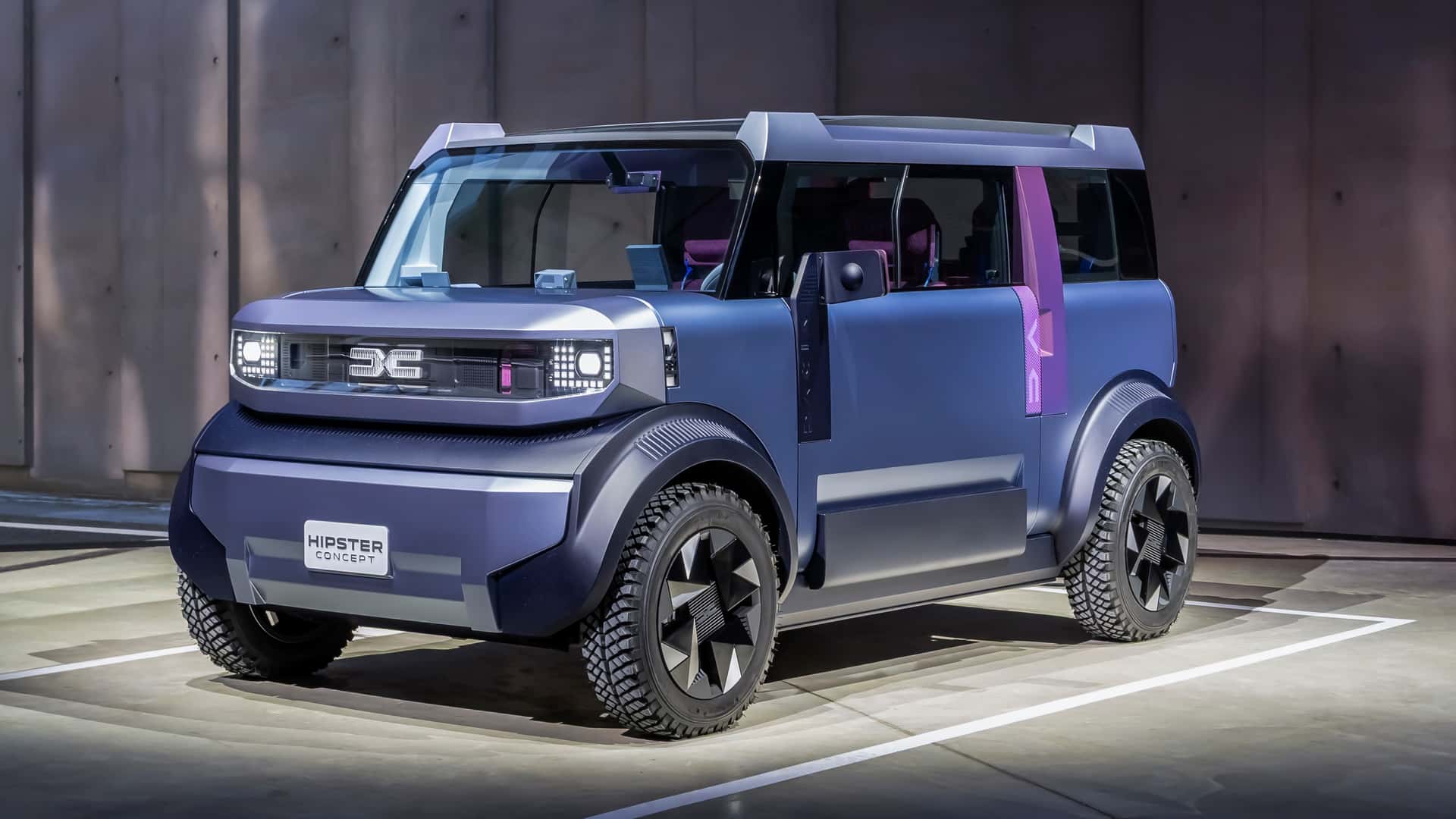 Dacia Hipster A Surprising Ultra-Boxy EV