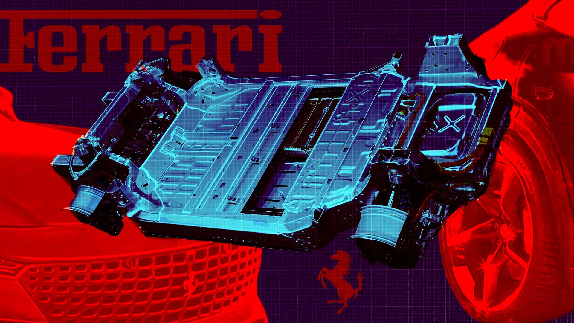 Ferrari Unveils Powerful Quad-Motor Electric Car