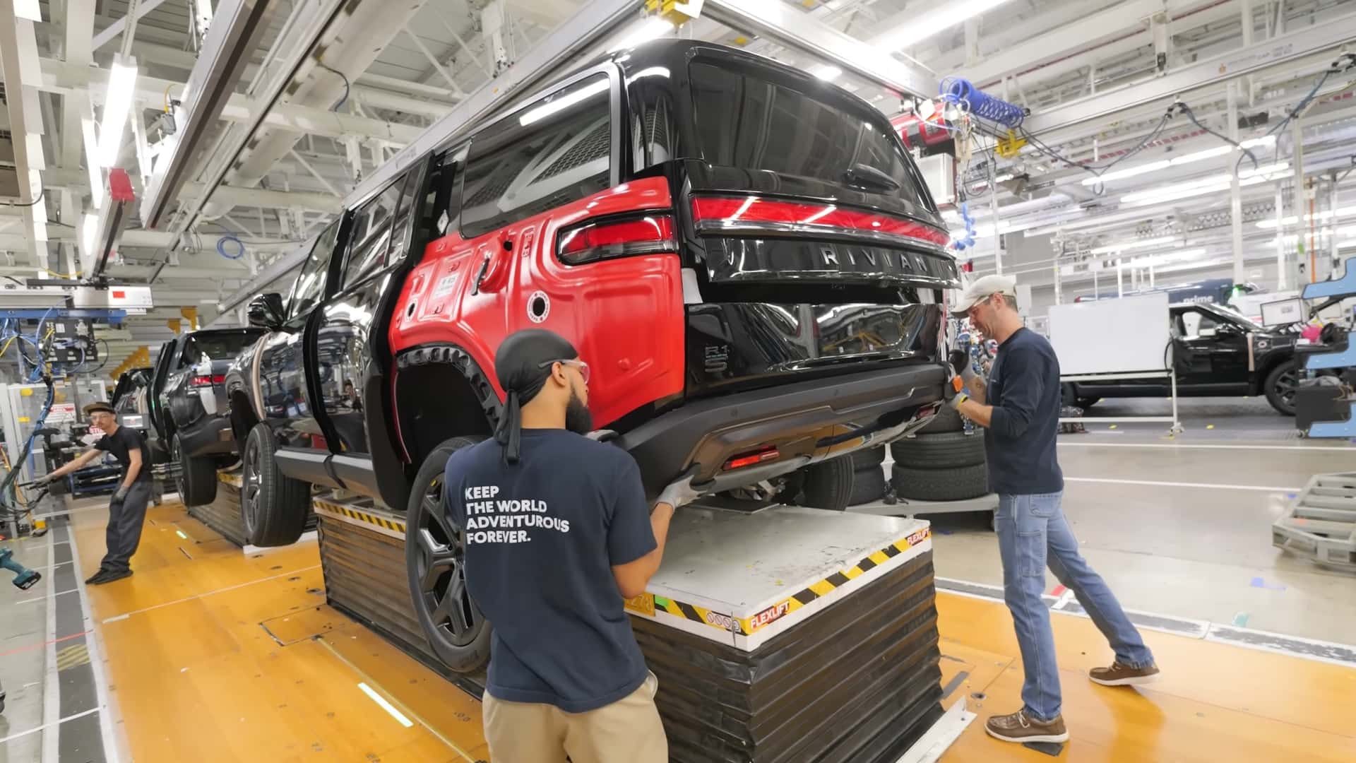 Inside the Rivian EV Manufacturing Process