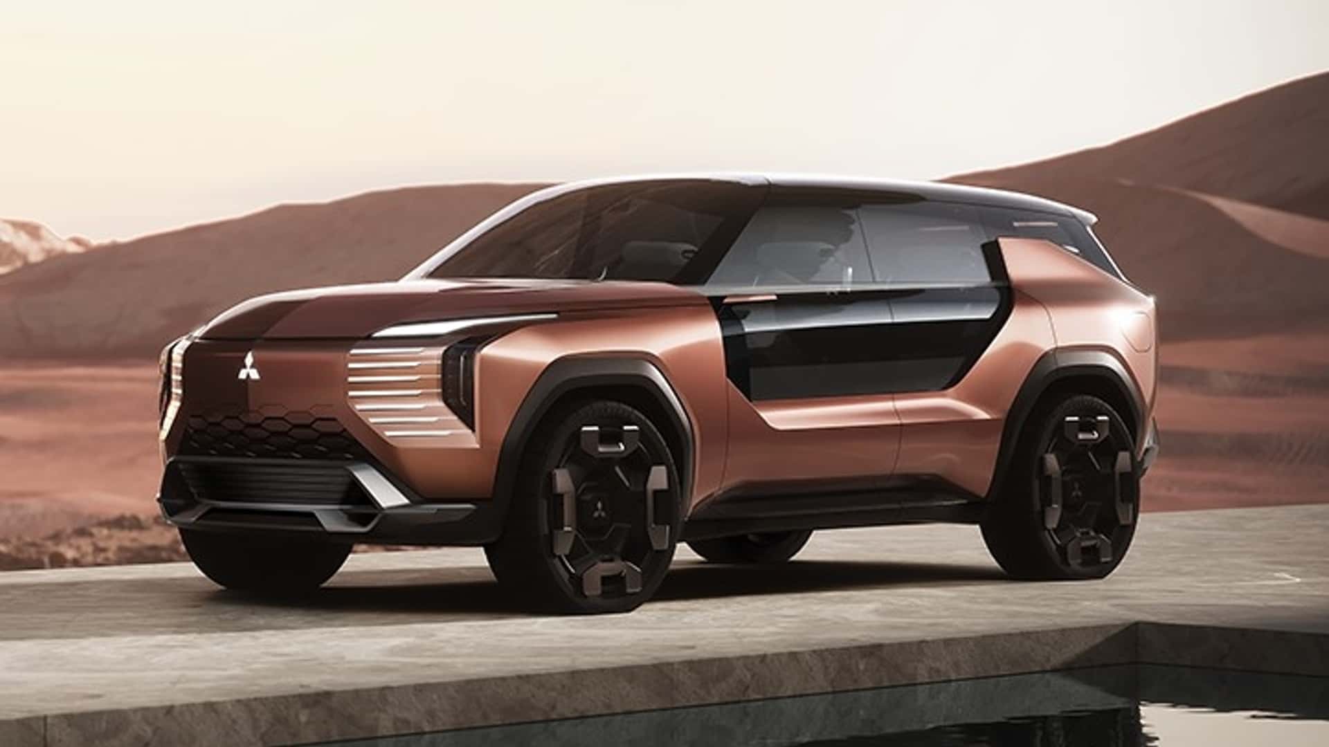 Mitsubishi Elevance Concept Features Four Motors