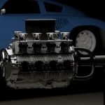 New Air-Cooled Flat-Eight Engine Development