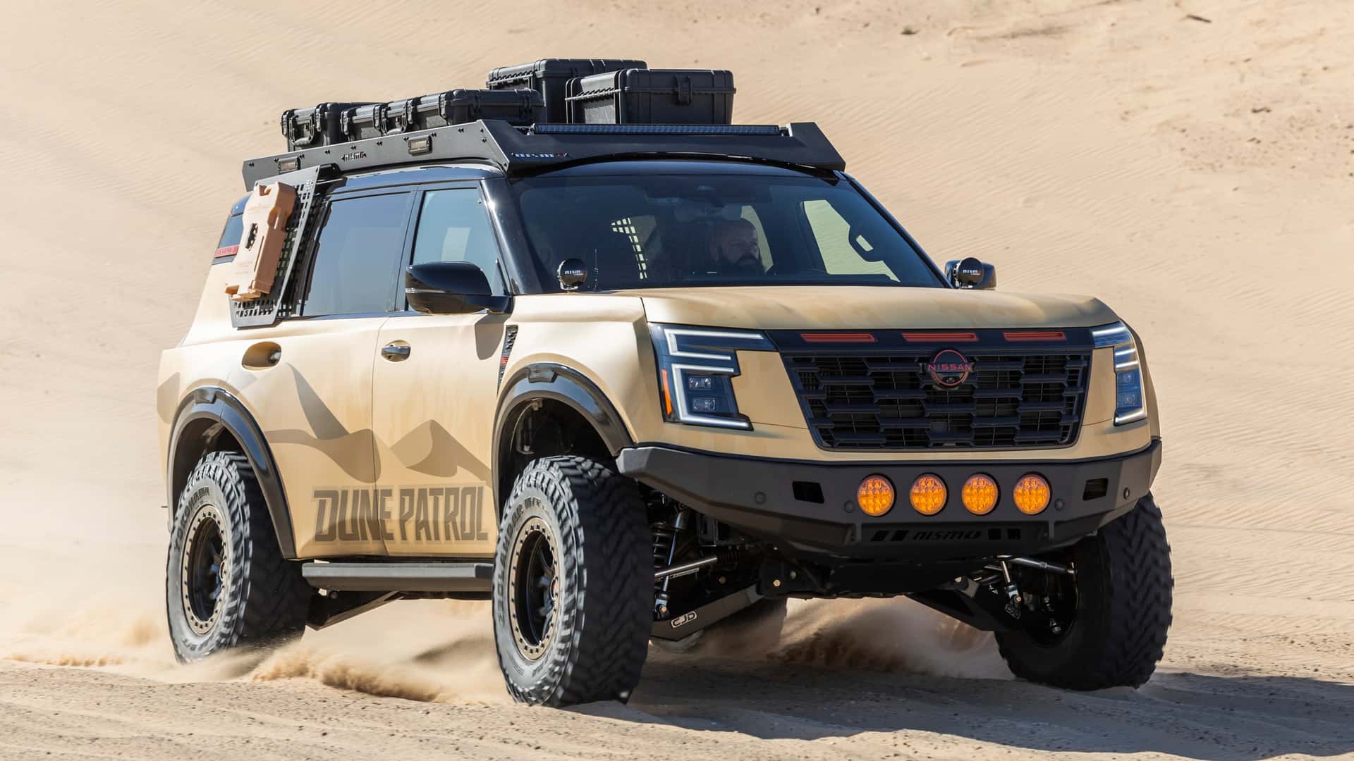 Off-Road Nissan Armada with Prototype Nismo Parts