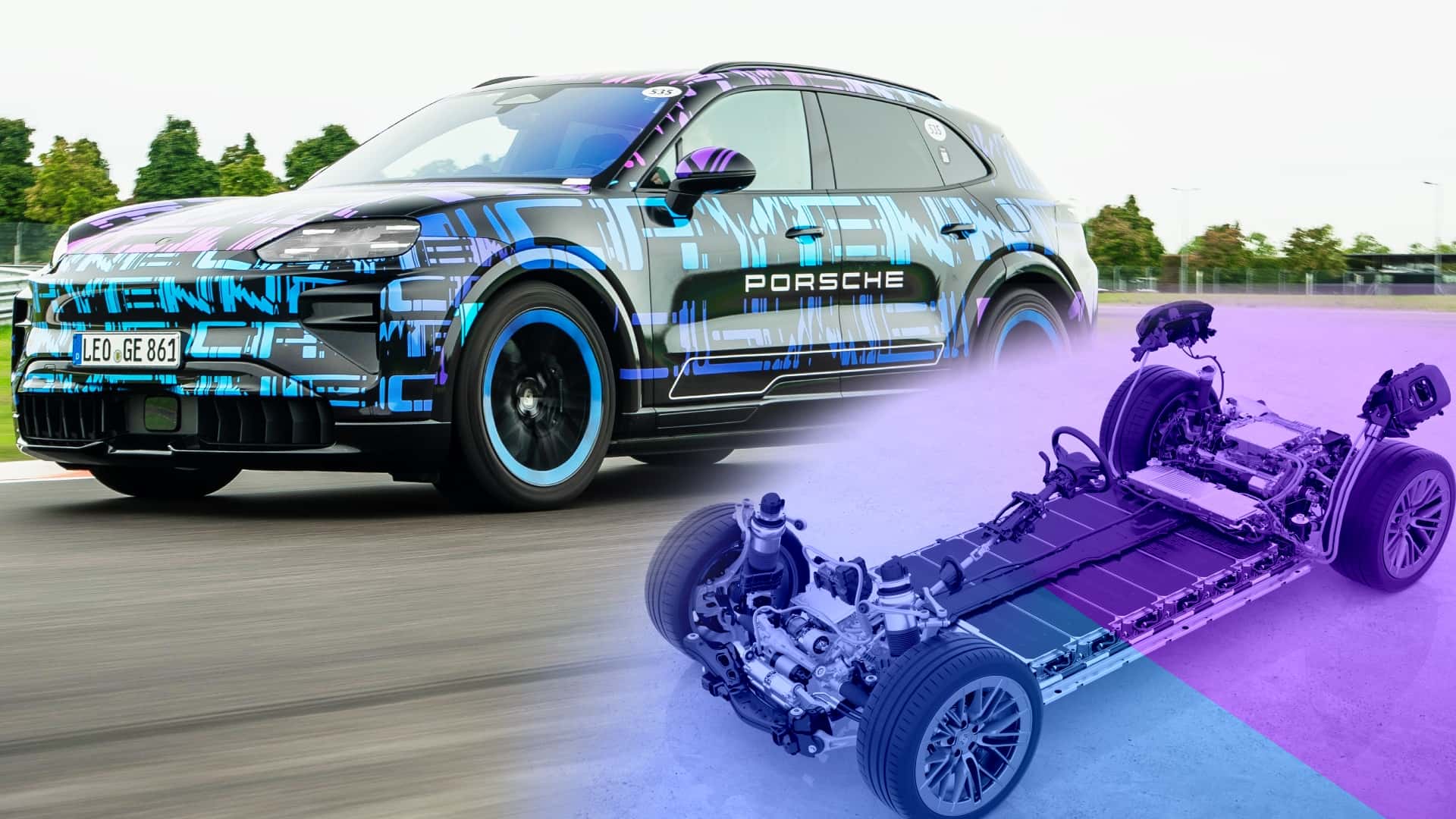 Porsche Cayenne Electric Surprises with Its Battery
