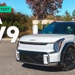 Charging the 2026 Kia EV9 at Supercharger