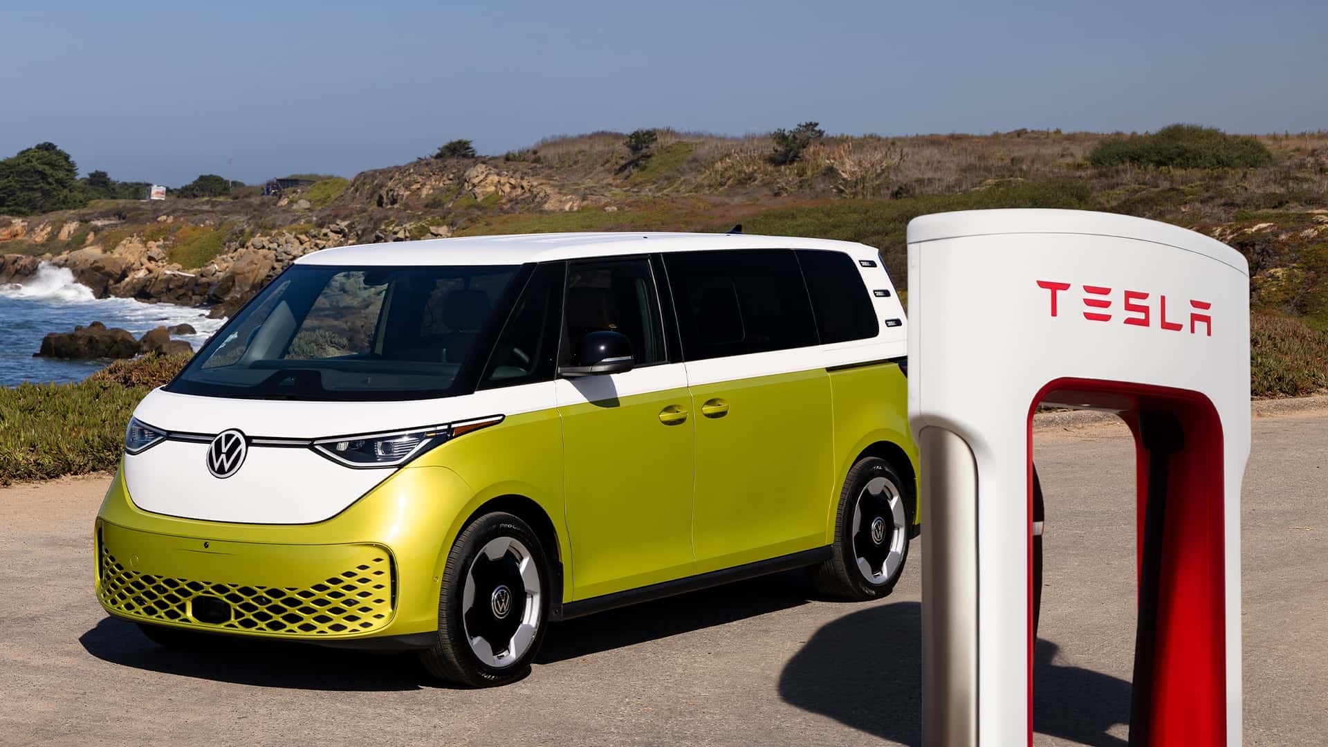 VW Electric Vehicles Gain Access to Tesla Chargers