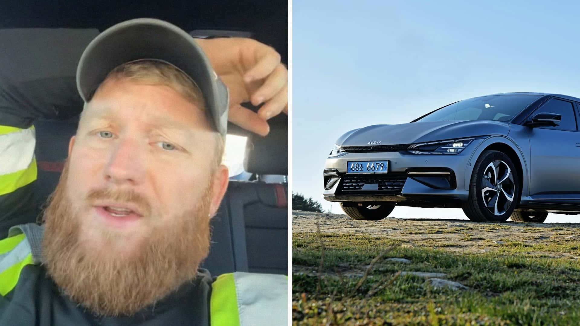 Буксирувальник у Флориді везе Kia EV на Hertz через повністю розряджений акумулятор