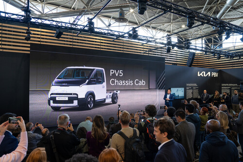 Kia вражає інноваційністю в класі електровантажівок