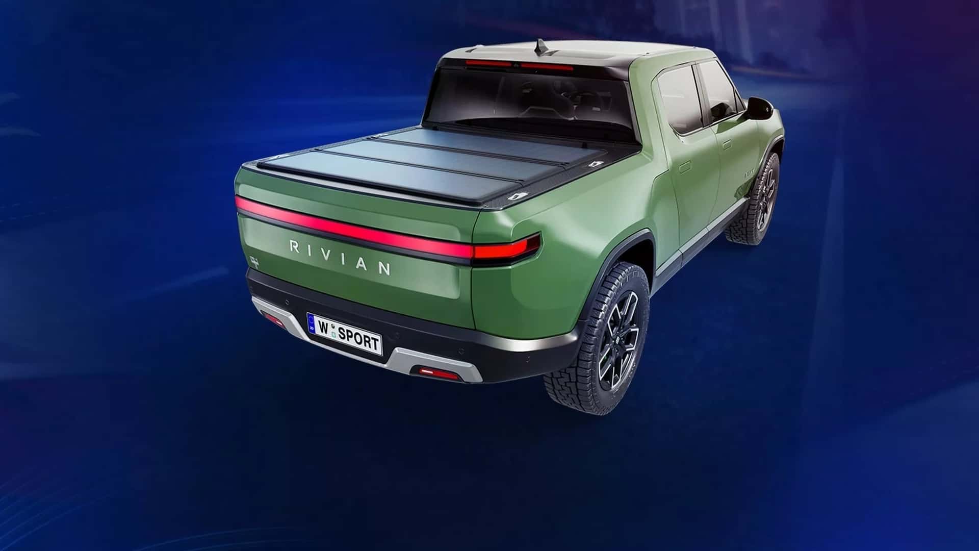 Сонячний тент для Rivian R1T: відпочинок на природі без електрики
