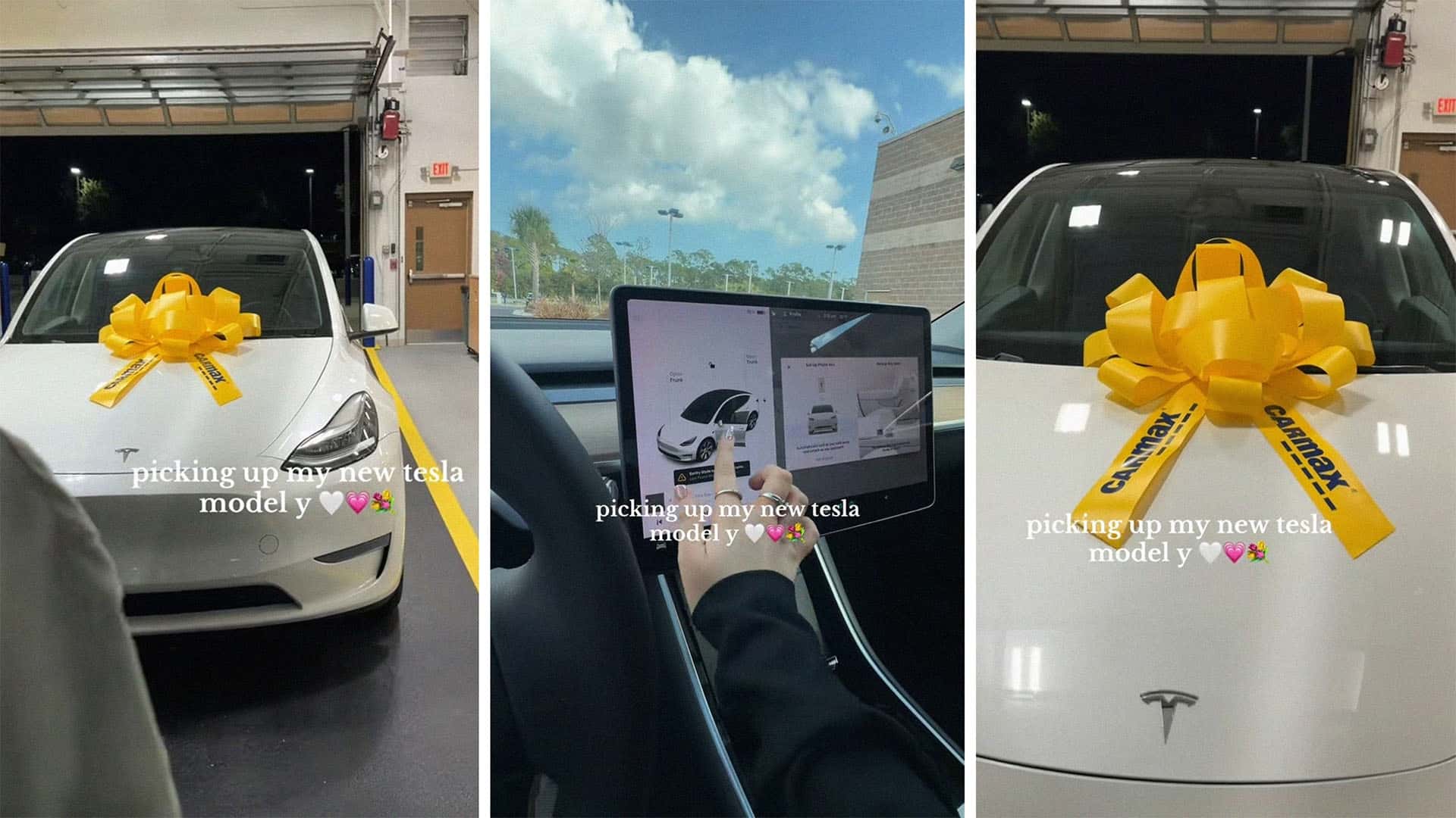 Жінка придбала Tesla Model Y на CarMax, а глядачі помітили дещо підозріле