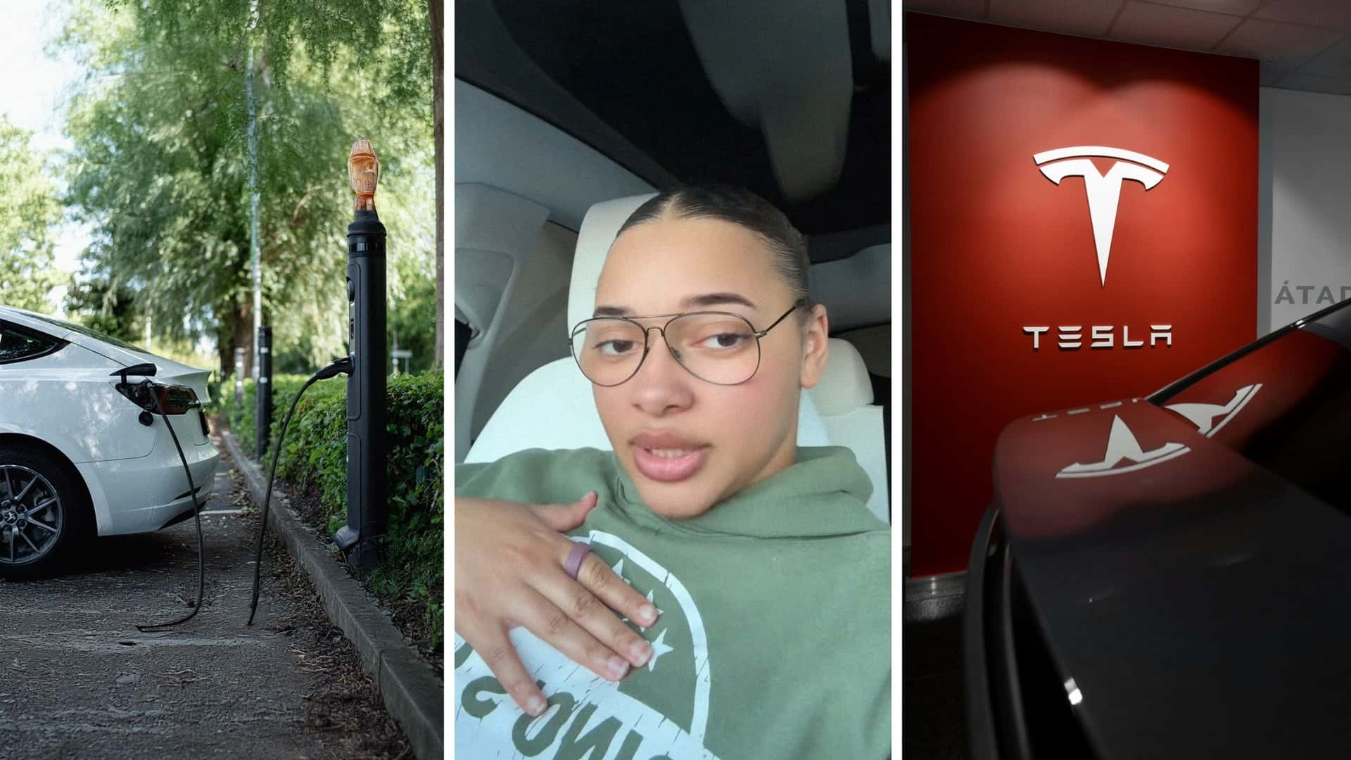Жінка отримує Tesla та дізнається, як досягти найшвидшої зарядки з гаража