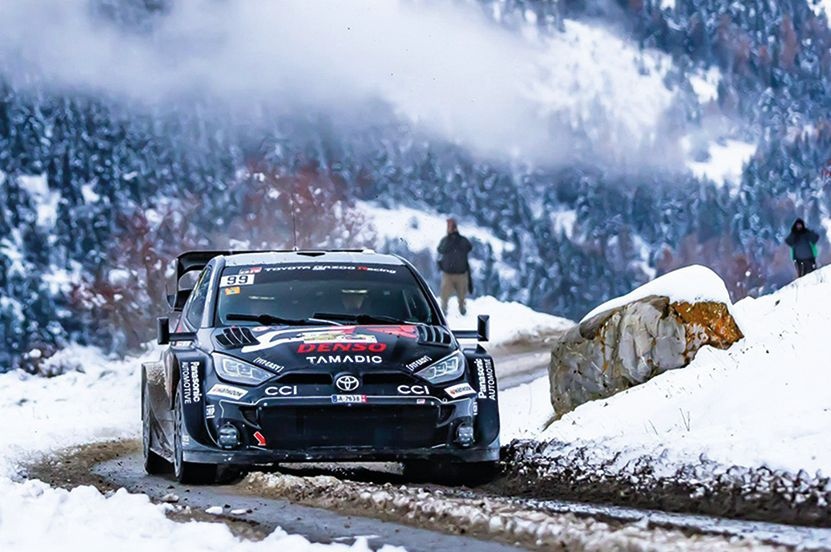 Олівер Солберг лідирує на WRC Монте-Карло, поки туман призводить до червоного прапора на SS3