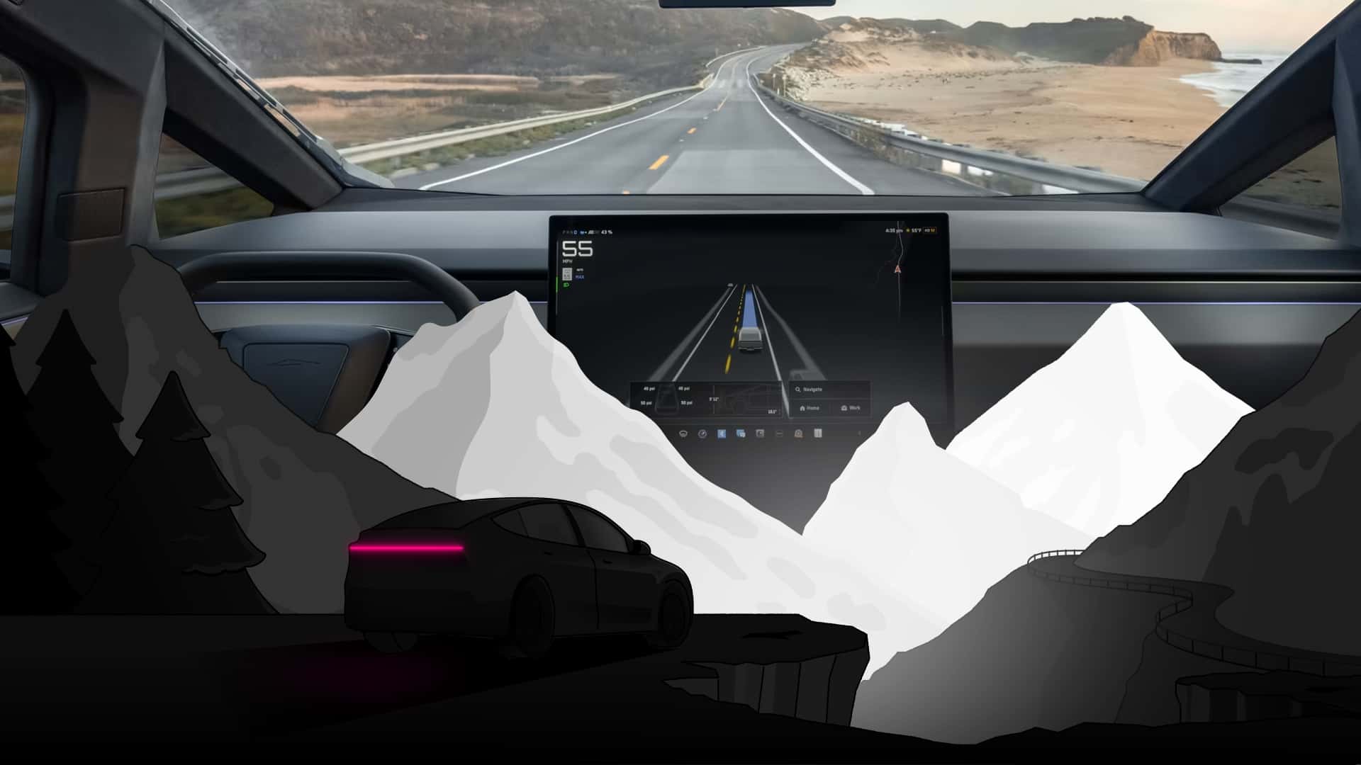 Власники Tesla з функцією FSD отримують можливість страхування авто за півціни