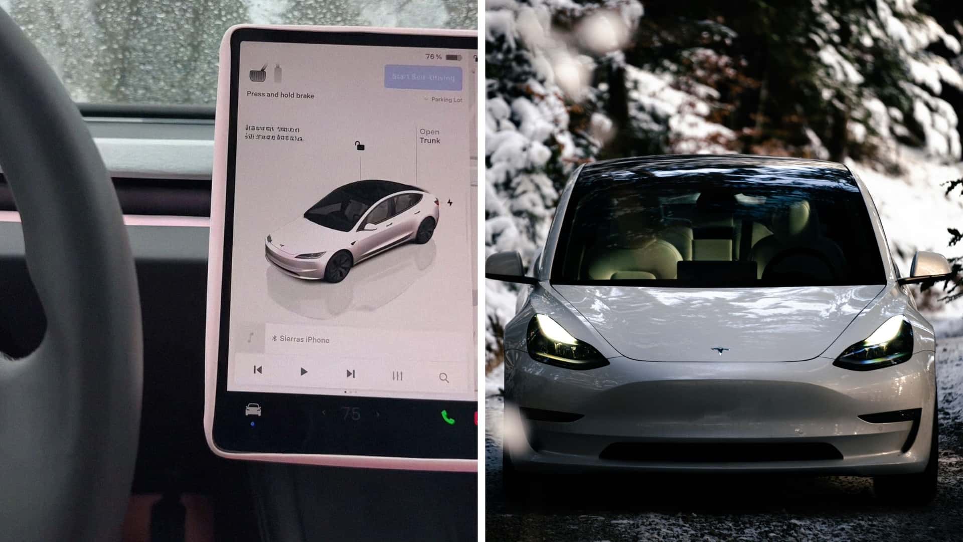 Жінка купила Tesla і виявила несподівану зимову перевагу електромобіля