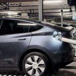 California Garage Automatically Parks and Charges EV