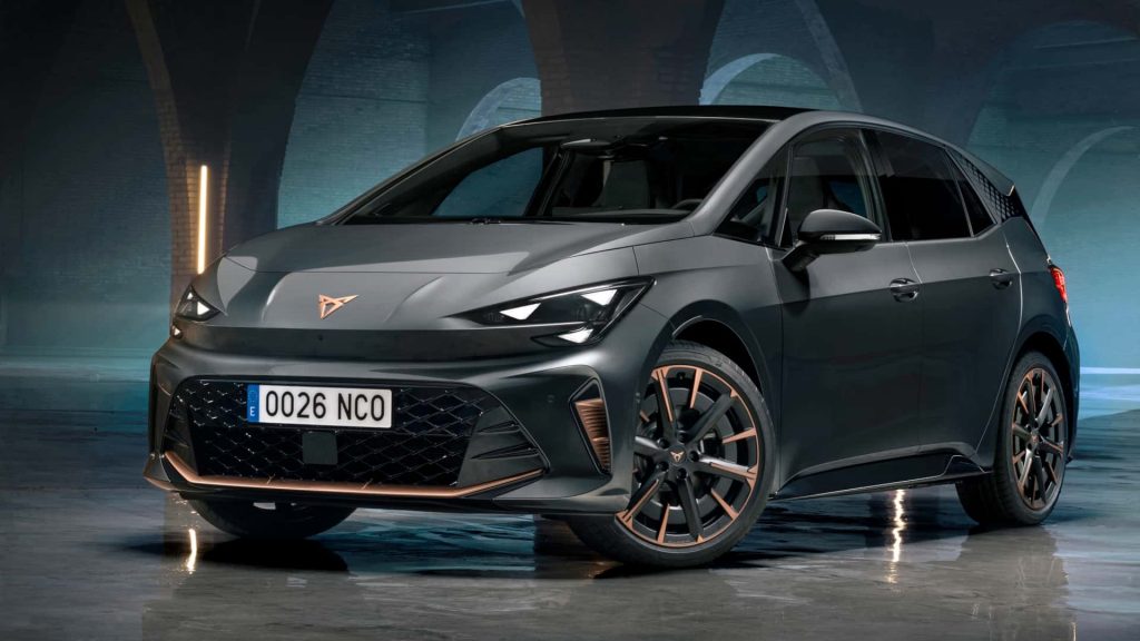 Cupra Born Electric Hot Hatch Introduces New Buttons