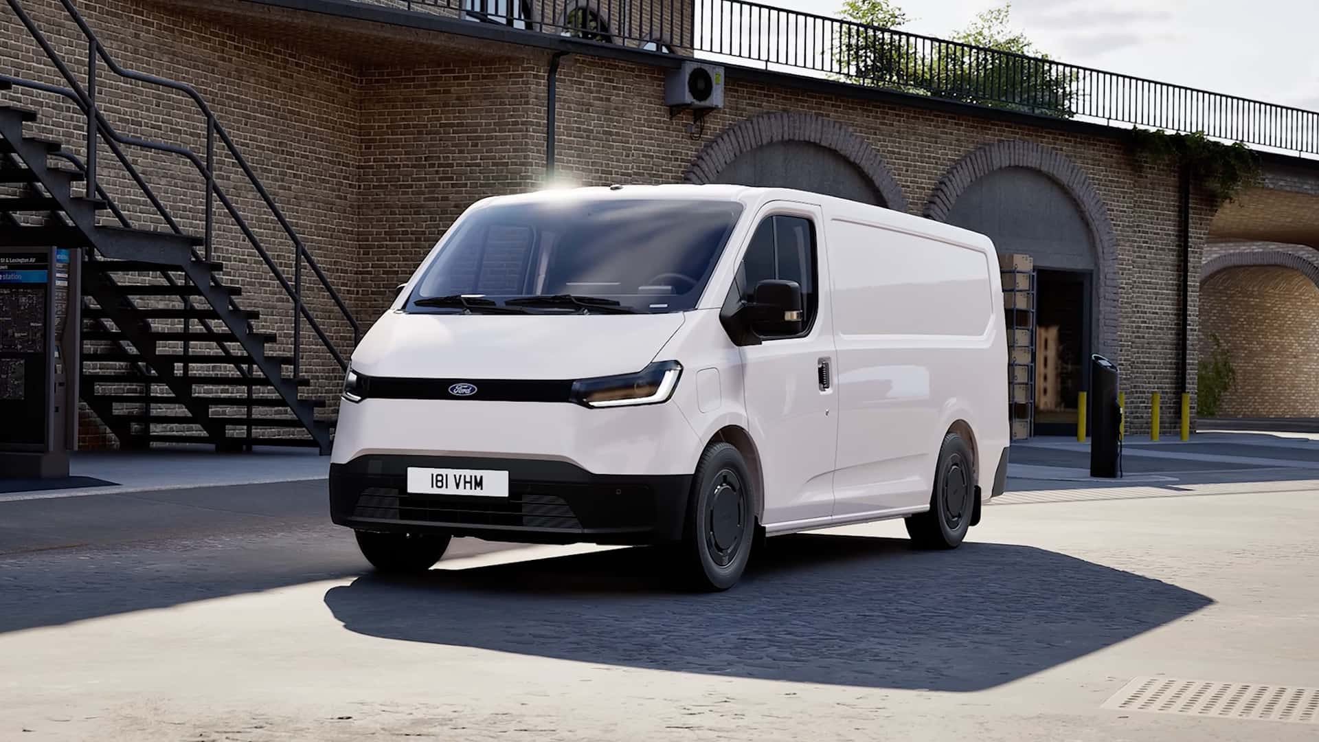 Новий Ford Transit City: сучасний електрофургон з китайським корінням
